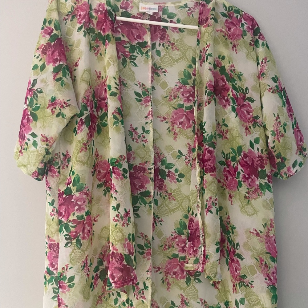 LulaRoe kimono for teens